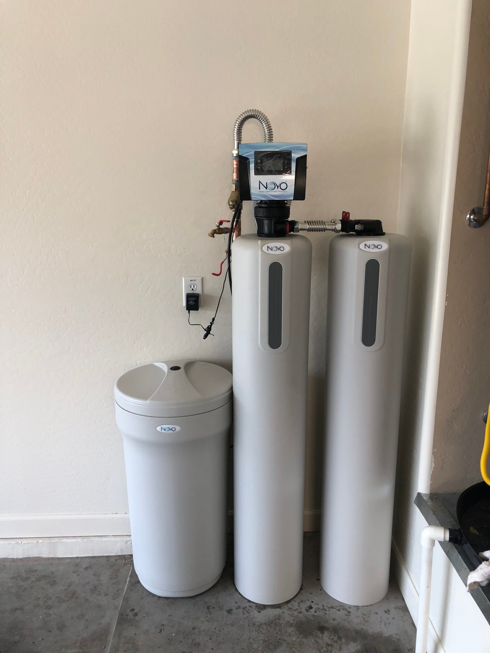 Water softener installation