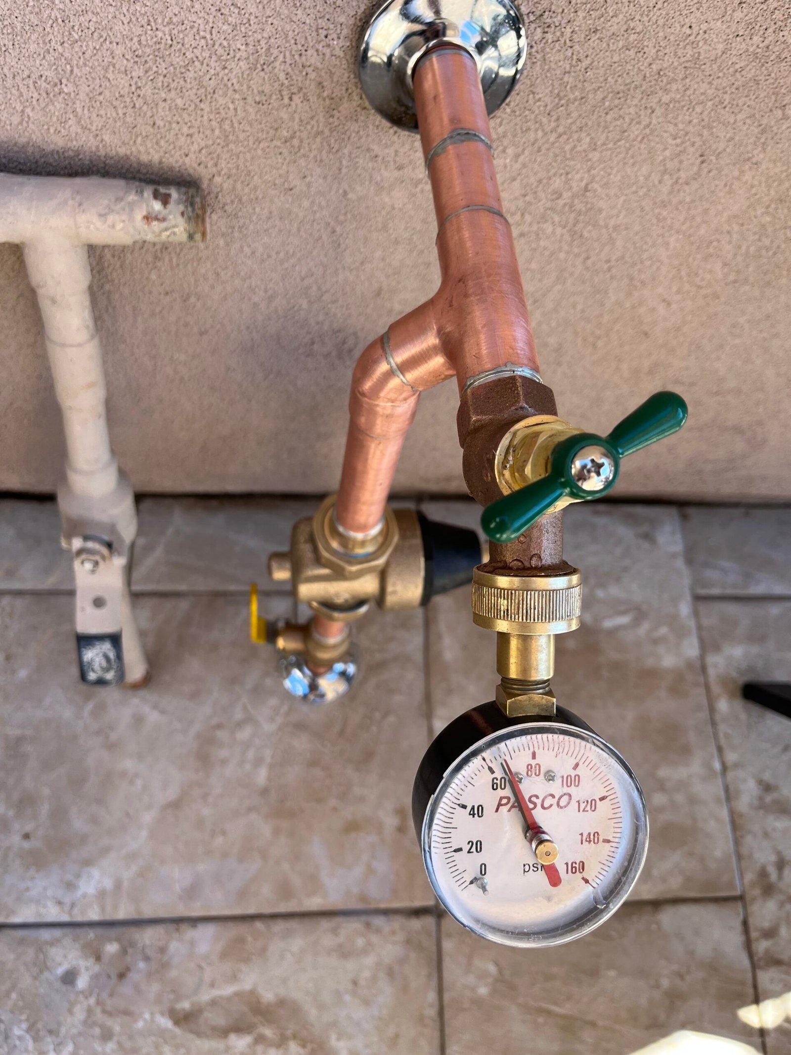 Water leak detection