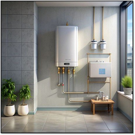 America Plumbing water heater installation